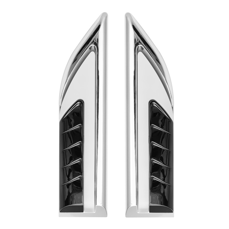 Luz de giro del coche modificado luz diurna luz lateral del coche luz LED hoja guardabarros luz lateral agua corriente luz decorativa