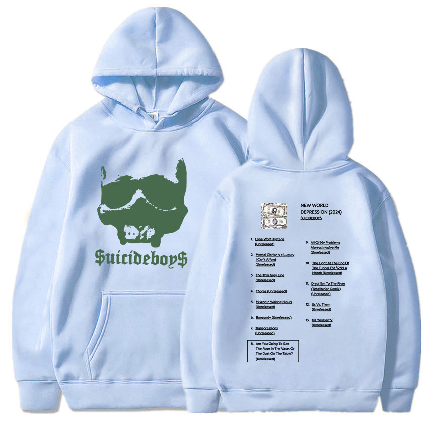 Men Setwear Graphic Clothing NEW WORLD DEPRESSION Album 2024