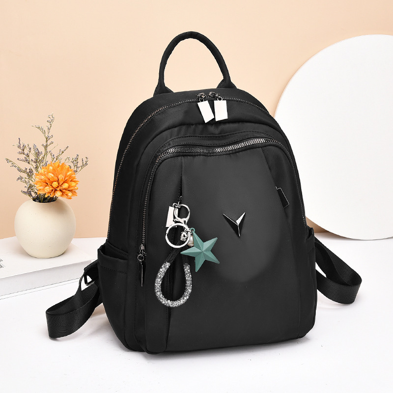 Mochila de viaje de tela de Oxford de dos usos de gran capacidad, mochila de hombro para madres, nueva mochila de madres de mediana edad.