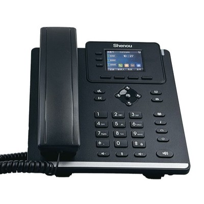 Shenou E02 Digital Telephone ip telephone network telephone fixed Landline 2.4 Inch Gigabit Network