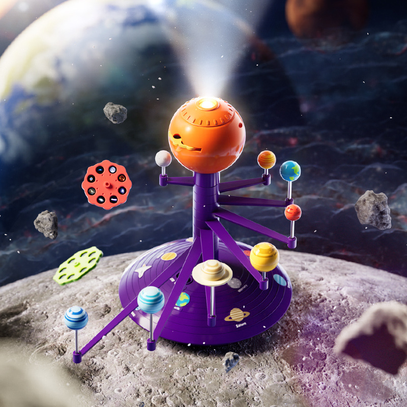 Uşaqlar üçün Günəş Sistemi Planetari Proyektor Oyuncağı
