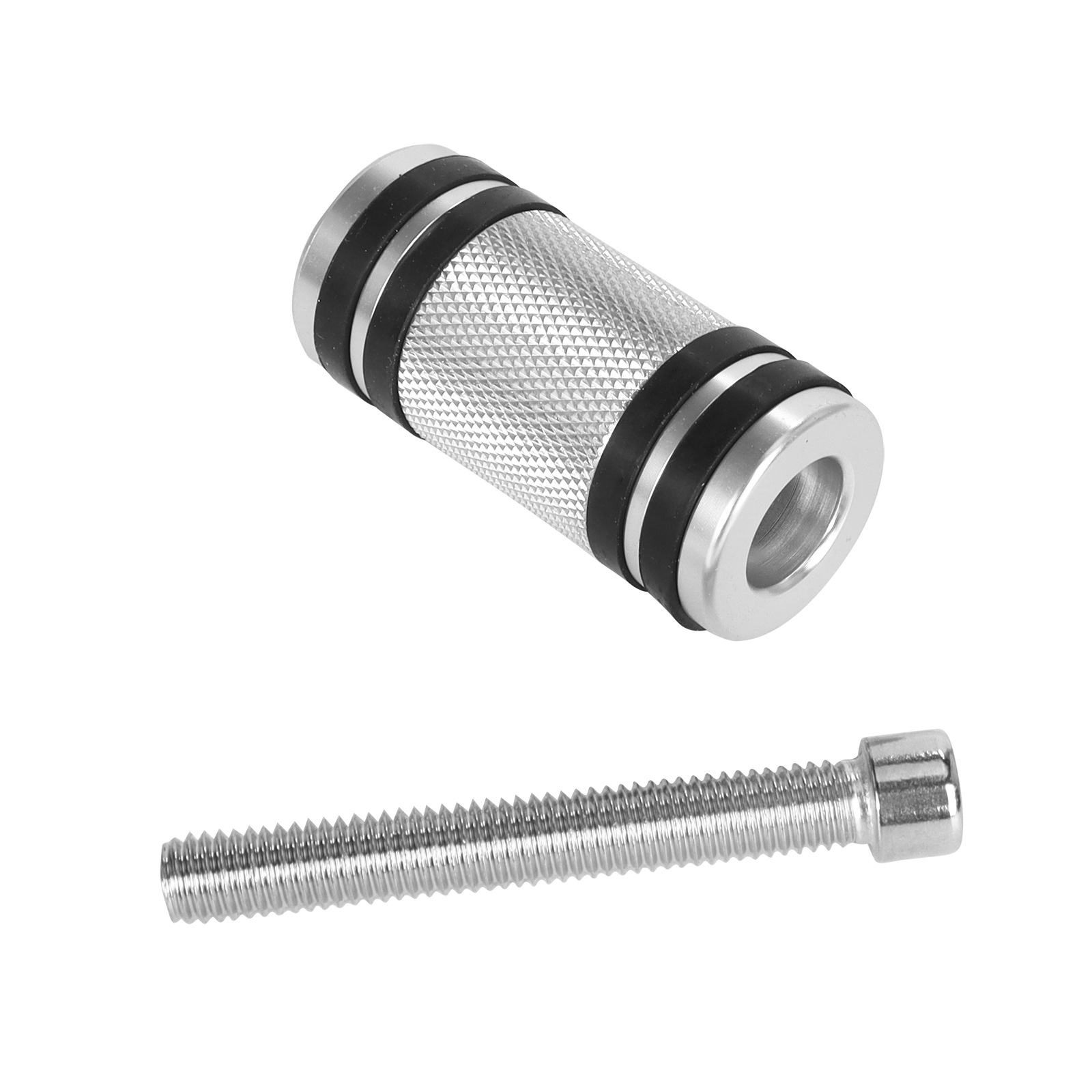 Motorcycle Modification Accessories Black Electroplated Knurled Gear Lever Head Gear Lever Glue Gear Head Embossed Gear Head