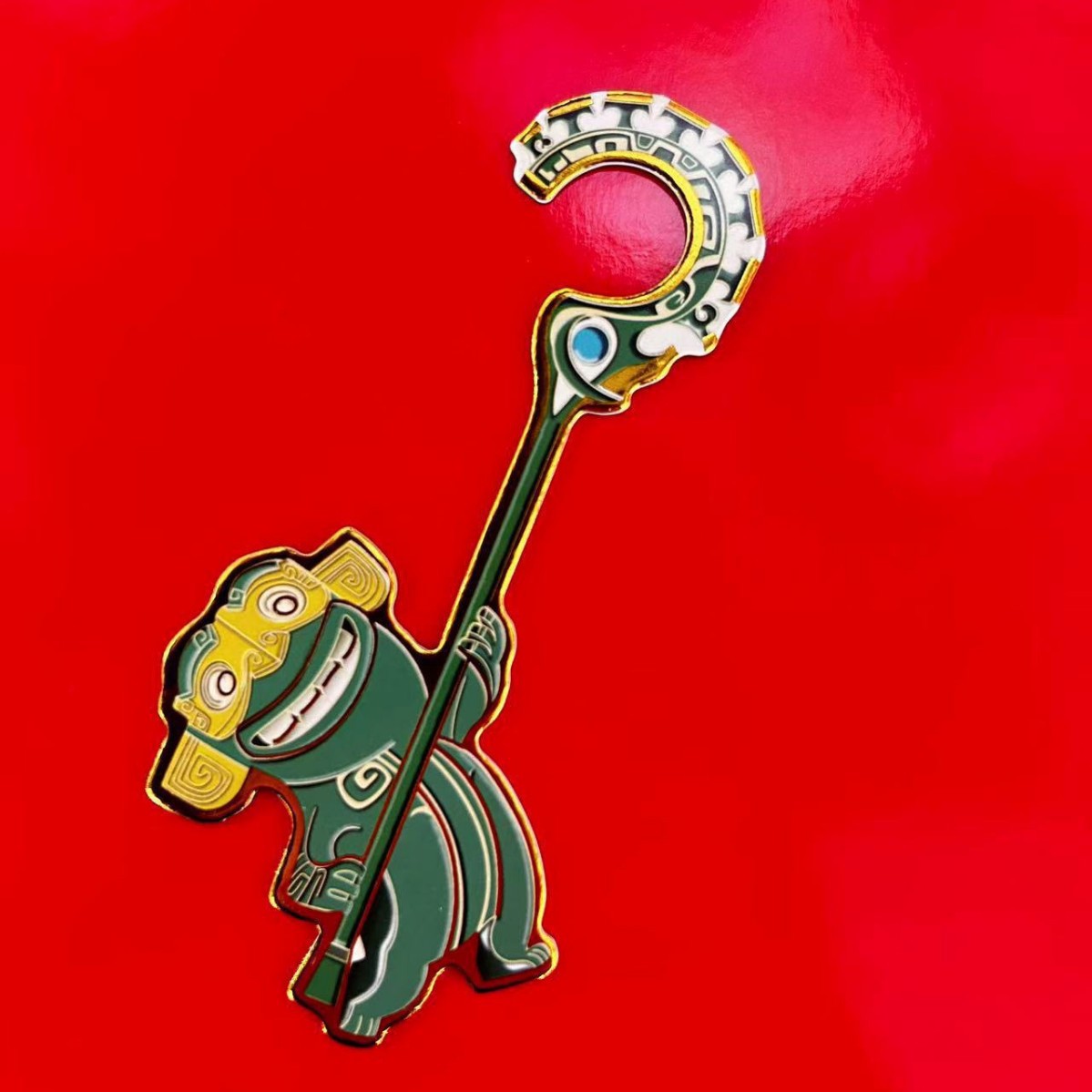 [Spot] Nezha alrededor de la bestia de encantamiento magnético exquisito imán imán de nevera imán magnético suave de alta definición animación de alto valor