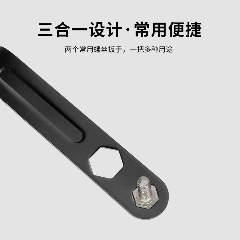4本爪アングルグラインダーレンチ、グラインダー調整アクセサリー、アングルグラインダー鋸刃取り外しレンチ、4角レンチツール|undefined