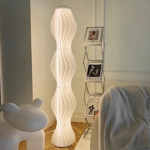 Grass Skirt Floor Lamp Nordic Bedroom Atmosphere Decorative Lamp Living Room Lamp High-End Cream Style Internet Celebrity Ins. Standing Lamp