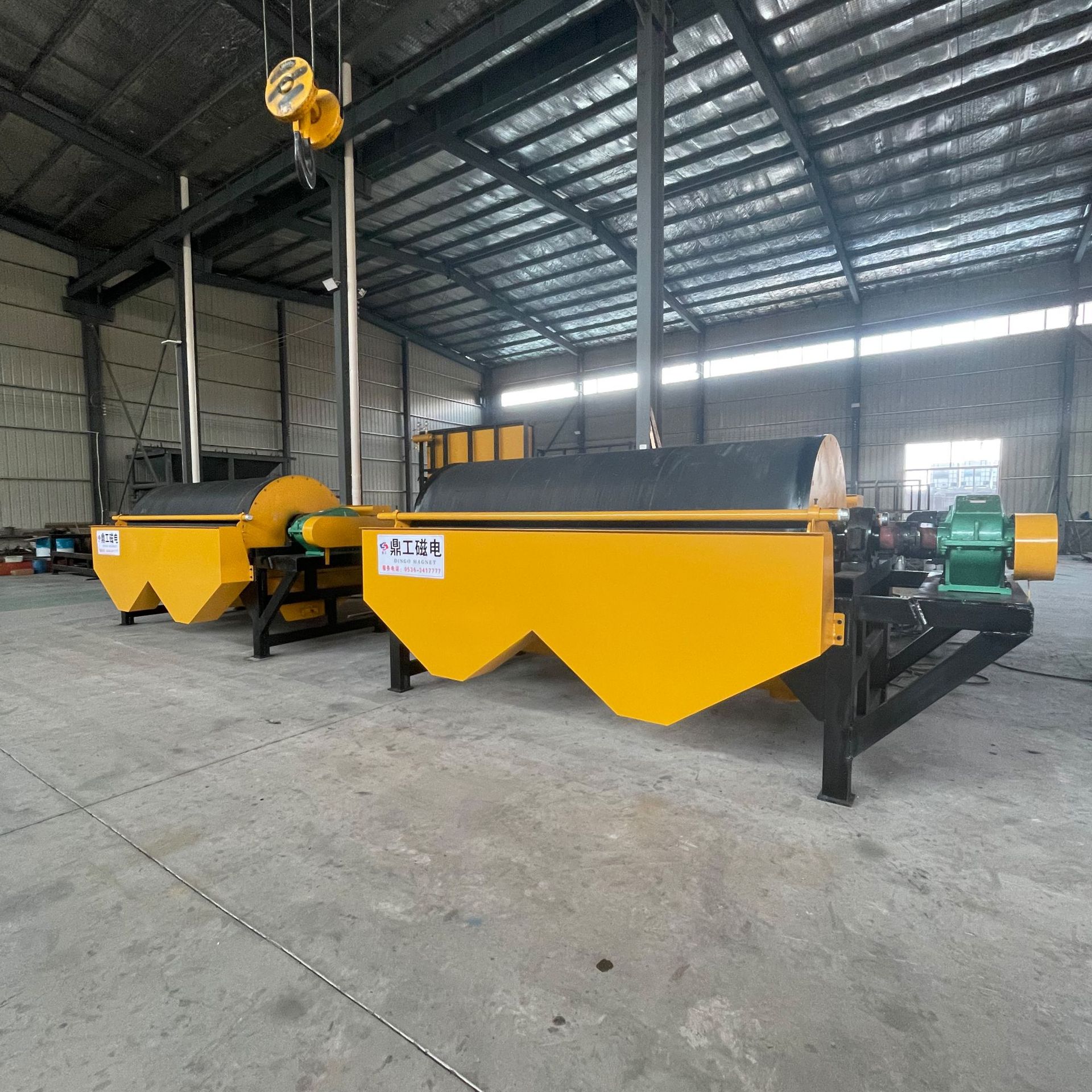 半逆流湿式磁选机 鼎工生产多种规格永磁筒式磁选机 技术参数