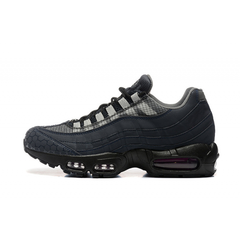 ヨーロッパステーション MAX 95 エアクッションシューズ反射衝撃吸収ロートップランニングメンズシューズピュアブラックサムライ高さ増加クロスボーダー外国貿易靴|undefined