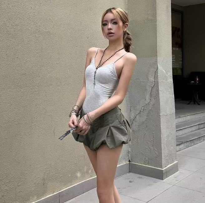 Fashion Street Personality Bud Culottes Summer Trend New Wear Low-rise Shorts_ecoleips.com