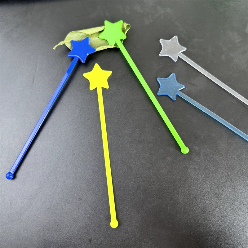 Creative cocktail stick, mixing stick, glass, (Physicals)