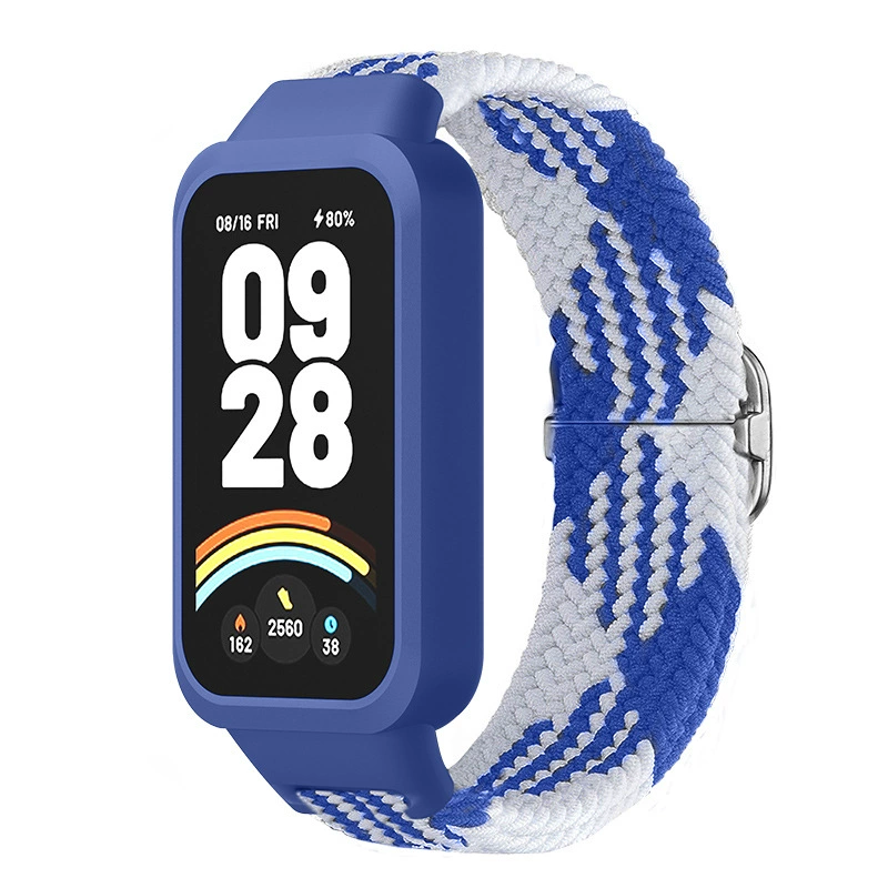 Подходит ремешок на запястье Redmi Band 3, интегрированный тканевый заменитель браслета xiaomi band 9Active ремешок