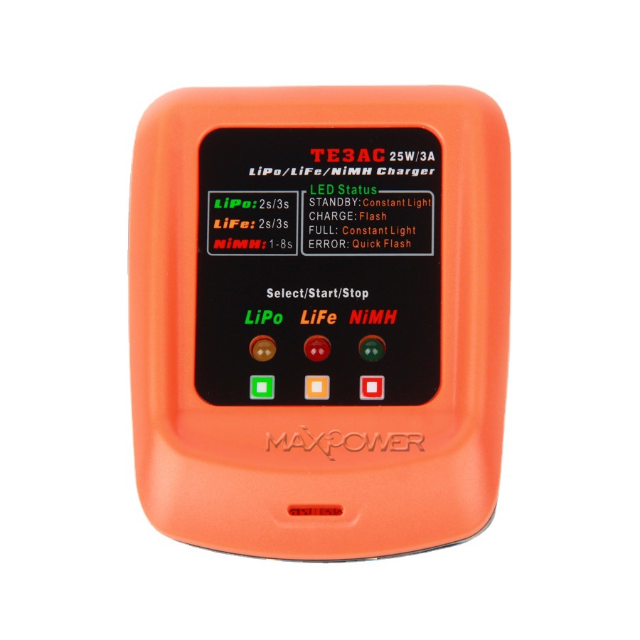 TE3AC平衡充电器 内置电源 遥控车3.7v锂电池 DJI配件 无人机充电