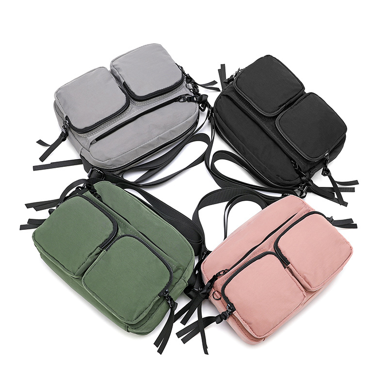 Bolso bandolera transfronterizo para mujer 2024, nuevo, de moda, ligero, tela de nylon repelente al agua, bandolera casual versátil para mujer image 3