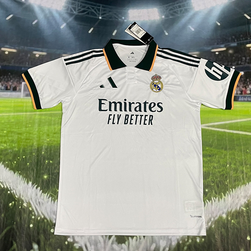 Nuevo Real Madrid Real Madrid Camiseta de fútbol local y visitante Camiseta Edición para fanáticos Edición especial personalizada Venta al por mayor transfronteriza