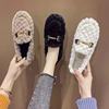 Doug shoes Exorcism fashion 2022 Autumn and winter new pattern Plush Versatile Scoop shoes Lazy man A pedal hyoma