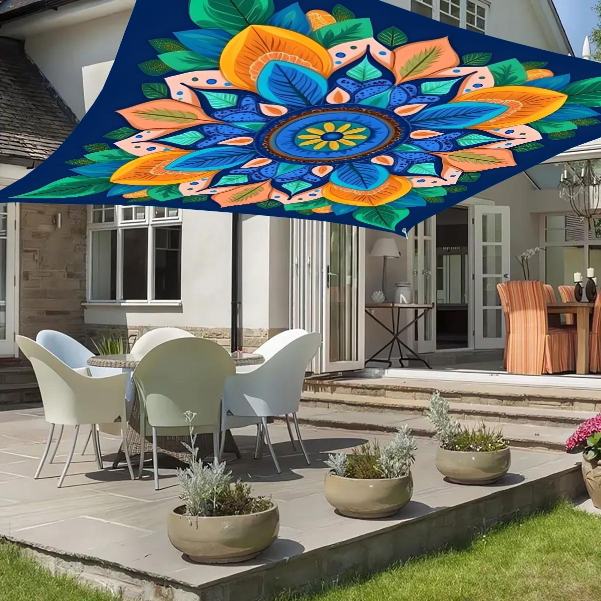 Cross-border camping sunshade tent - camping tarpaulin picnic ground cover. Portable outdoor camping tent