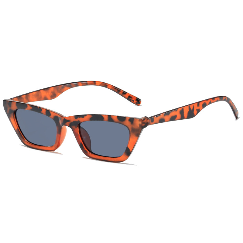 Cat eye zonnebril voor fietsen hip hop disco stijl voor dames_voghion.com