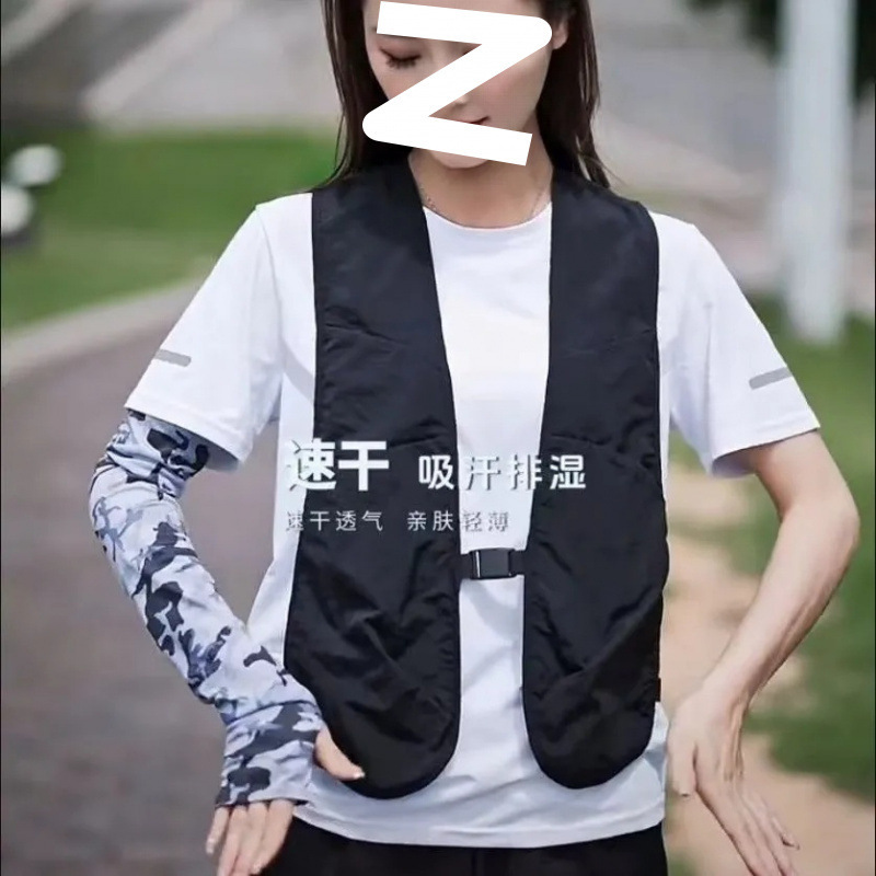 ベスト夏の新しいスタイルの男性と女性のポケット薄型アウトドアレジャー機能写真撮影ベスト作業服ベストジャケット|undefined