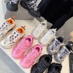 莆田純原パリ3.0爺さん靴三代トラックアウトドアレトロ厚い底増高靴男女カップル靴