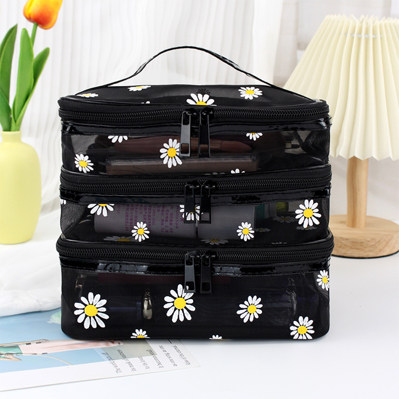 데이지 3 층 사각형 가방