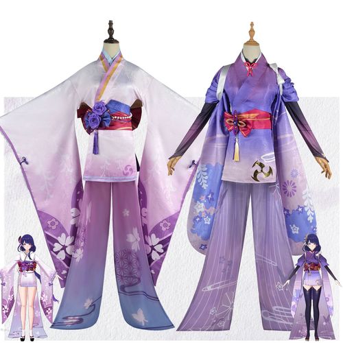 Thor Baer Zhen Raiden General Shadow Musha cosplay game two-dimensional animation kimono female film COS costume