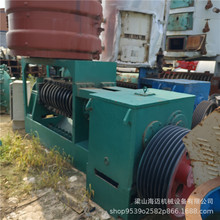 二手大型螺旋榨油机 液压冷热两用榨油设备 适用于花生菜籽大豆