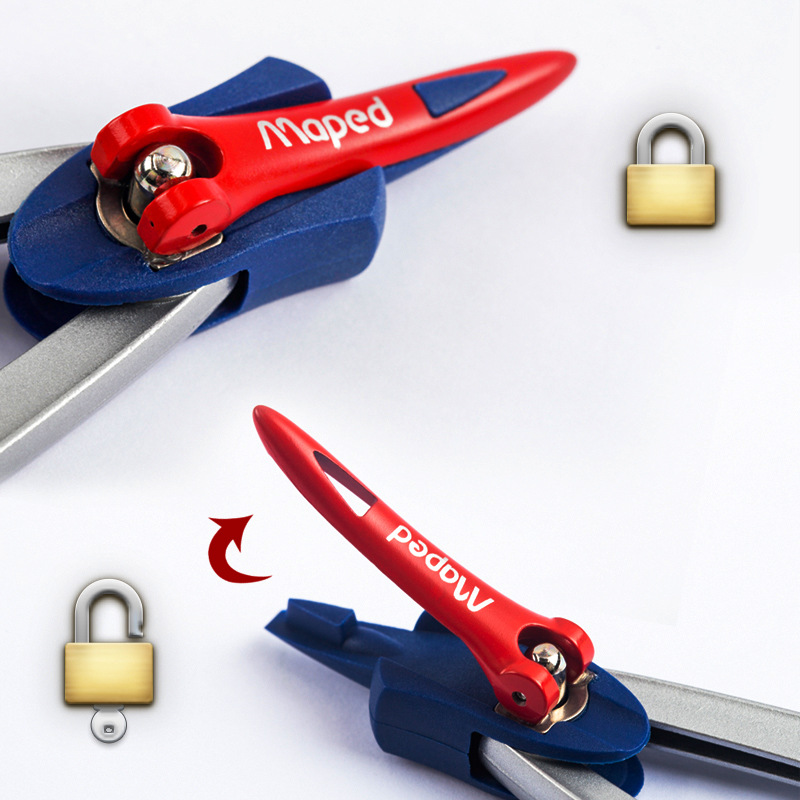 Ma Peide brújulas puede clip pluma multifuncional estudiantes de escuela primaria estudiantes de secundaria profesional especial dibujo arte pintura traje