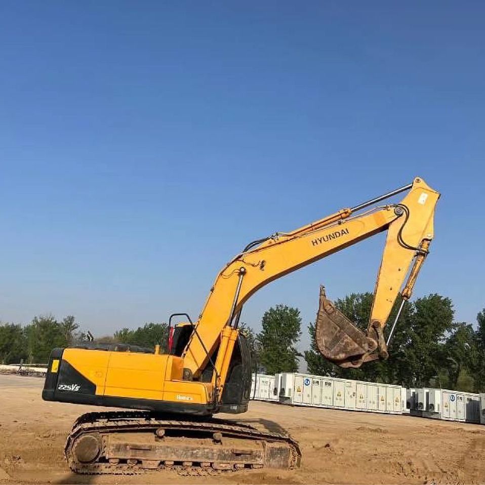 Exportación de comercio exterior de Mongolia Hyundai 220 - 9 excavadora de segunda mano vehículo de movimiento de tierras