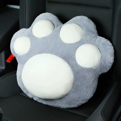 Seat cushion, seat cover — Seat Cover - cat-claw-waist-gray