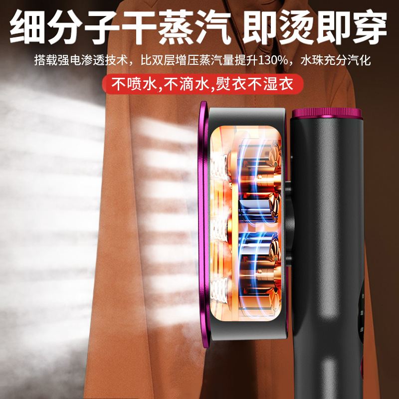 オークス ハンディ衣類スチーマー 家庭用小型スチームアイロン ポータブル旅行用アイロン 衣類用|undefined