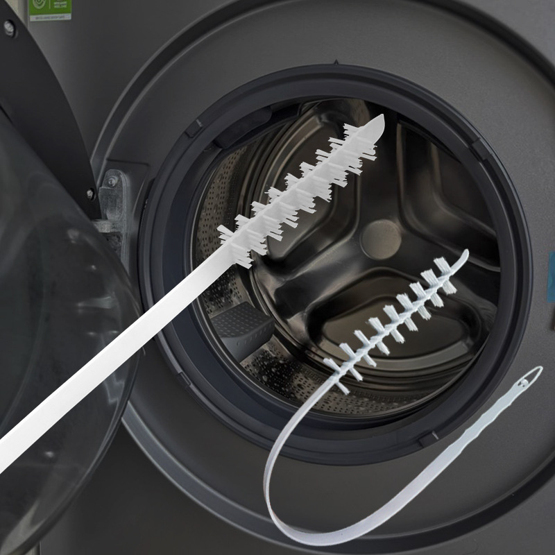 Washing Machine Cleaning Brush, Pulsator, No-Disassembly Cleaning Inner Barrel Brush, Drum Machine Inner Wall Long Hair Brush, Cleaning Air Conditioner Gap Brush