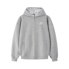アメリカのレトロなアルファベット刺繍のカーディガンと帽子のパーカーのメンズの新型のファッションブランドのゆったりとしたカジュアルなカップルのコート