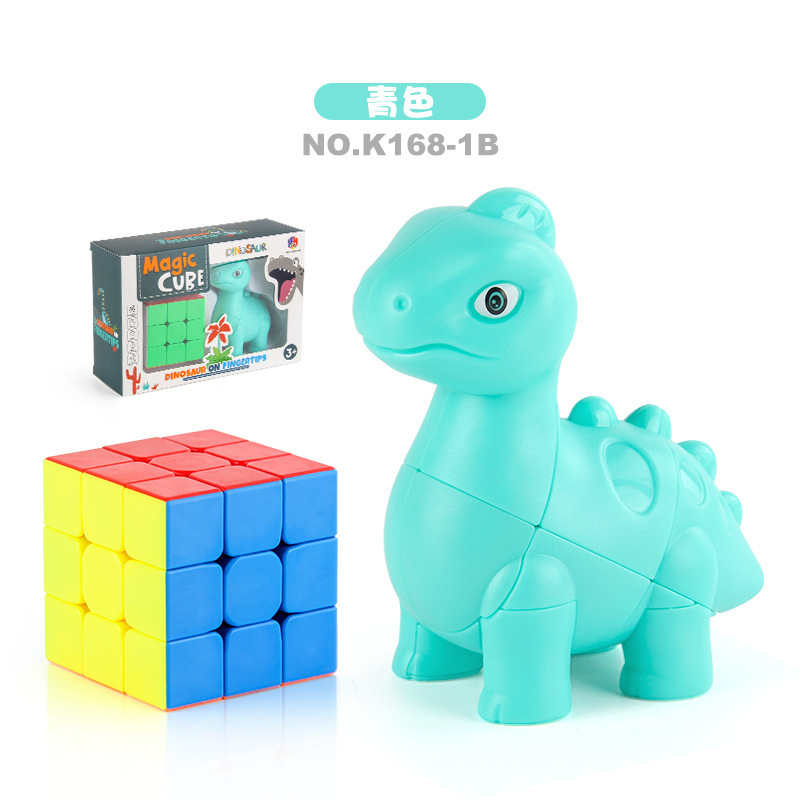 K168-1B Bracelet Dragon Blue + Cubo Rubik de tercer orden 197.8g