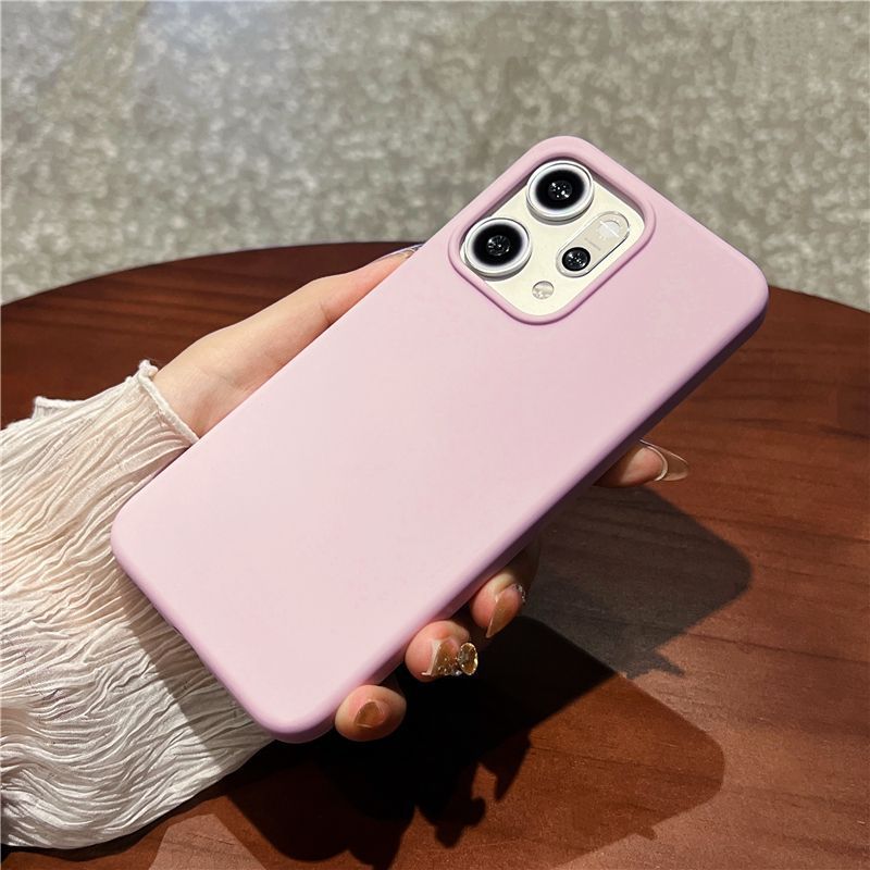 适用液态硅胶oppo reno14手机壳新款RENO13pro纯色12保护套全包11|undefined