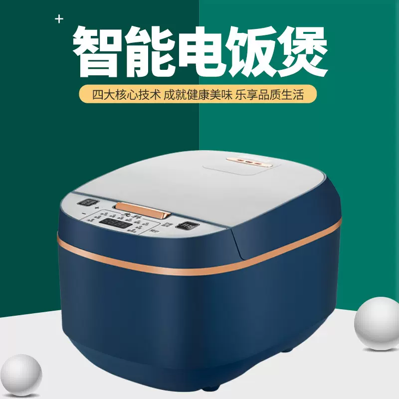 家用迷你电饭煲预约定时不粘锅智能5L大容量电饭锅厂家礼品批发
