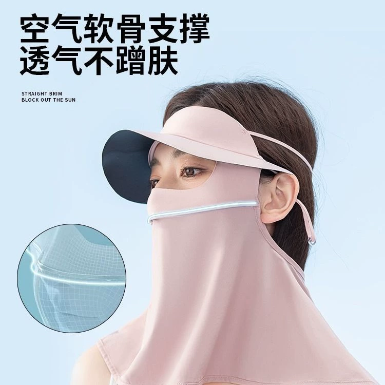 Silk breathable summer medical mask, sun protection, UF-protection