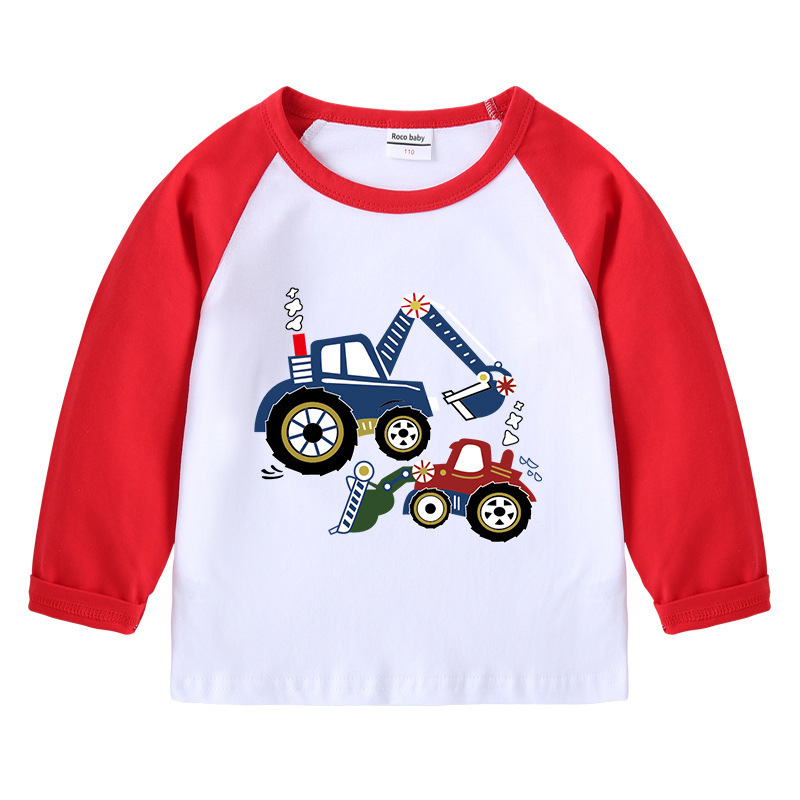 Demi-season children's base body-friendly T-shirt