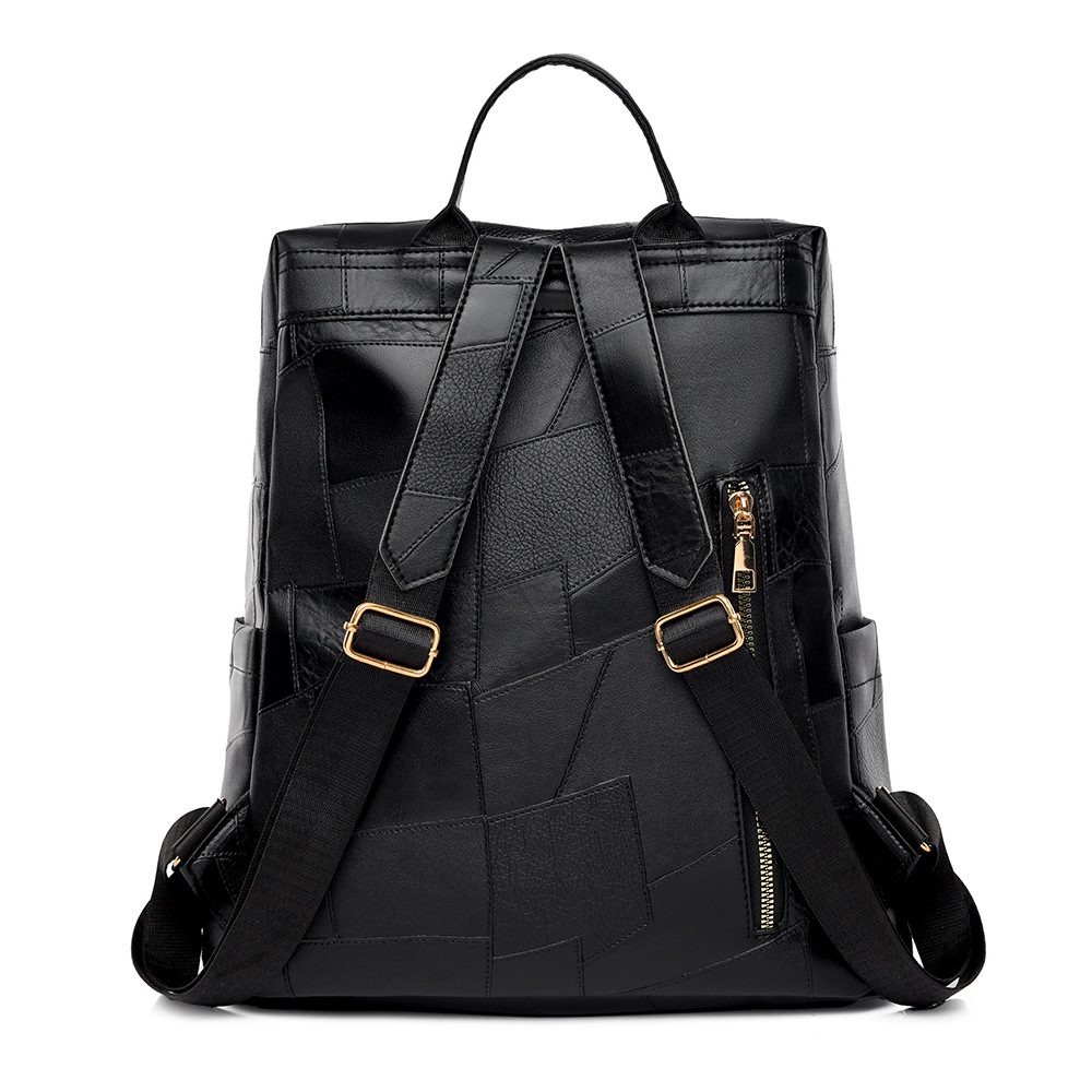 Mochila bolso femenino 2024 nueva moda retro señoras mochila casual de gran capacidad bolso de viaje al por mayor