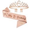 Set, children's golden straps, belt, Amazon, pink gold, Birthday gift