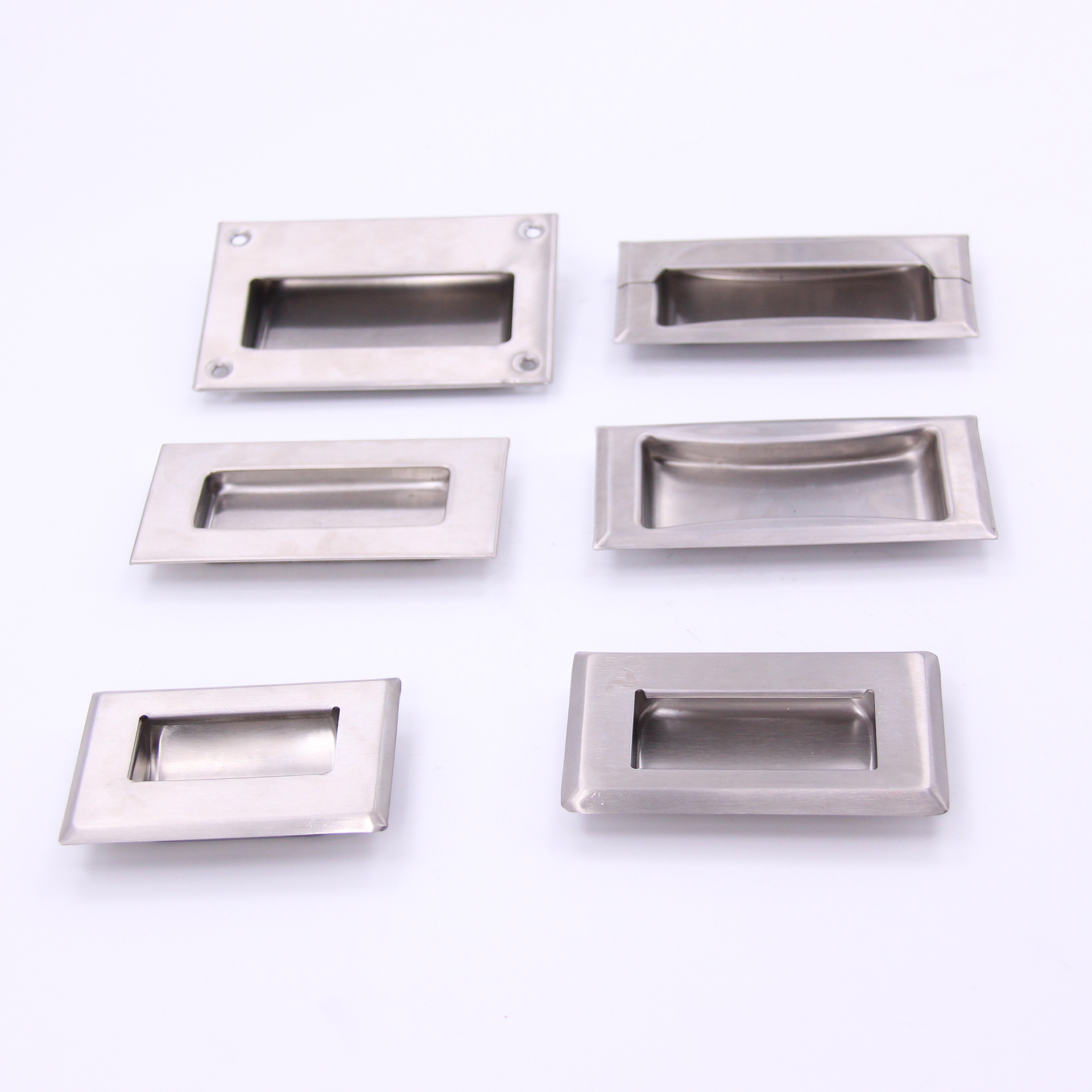 AW / Anwang escondido cajón mango moderno simple incrustado puerta deslizante invisible ranura incrustado de acero inoxidable