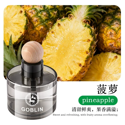 Cross-border e-commerce, new car air freshener, long-lasting car fragrance, eliminates odors in the car and bathroom, suitable for pets (Perfplant seat) - galloping-horse-pineapple