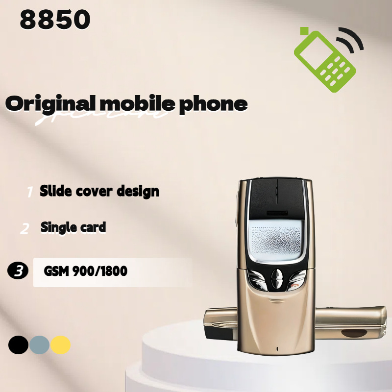 Applicable, mobile phone 8850 GSM 2G non-smart phone slider for the elderly button mobile phone ราคา 4,178 บาท*ส่งฟรี