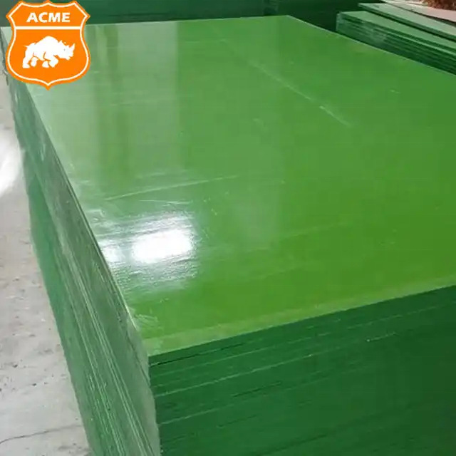 Venta al por mayor venta directa de fábrica contrachapado laminado de plástico laminado laminado tablero multicapa impermeable y resistente al desgaste tablero de muebles construcción de puentes