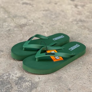 Thailand MIXSTAR Summer Solid Color Soft Bottom Thick Bottom Rubber Flip-Flops Men's Outer Wear Waterproof Wear-resistant Beach Casual