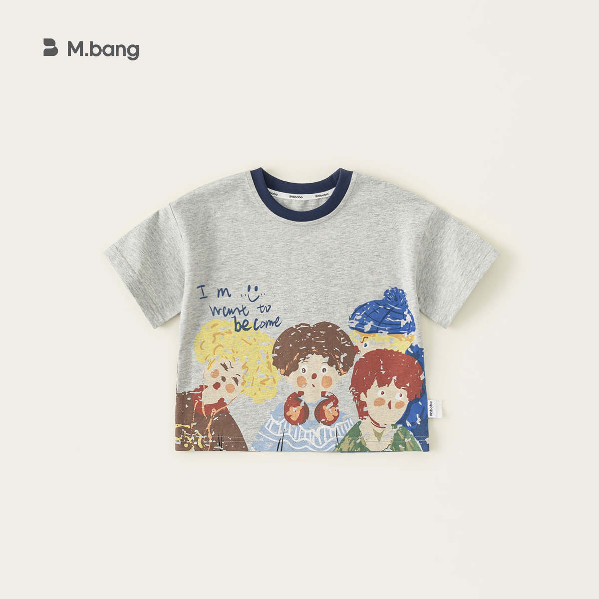 Yoobao ropa infantil camisa infantil 2025 primavera nuevo niño dibujos animados graffiti camisa coreana camisa de bebé