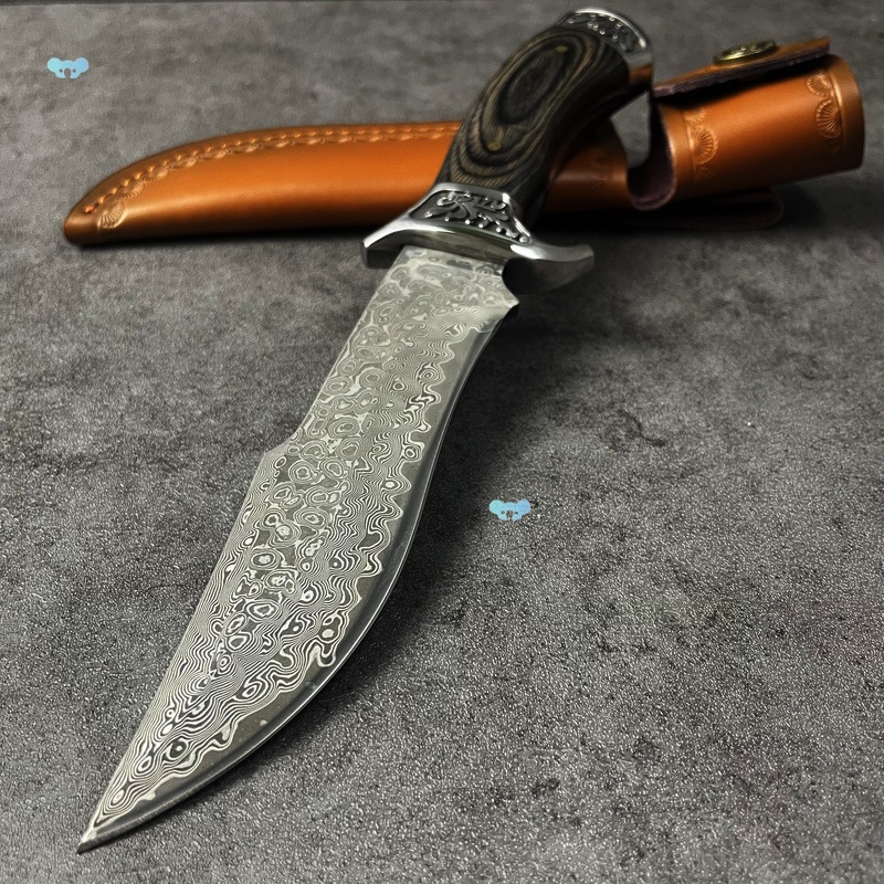1 Knife Damascus Steel Knife Kitchen Knife Ultra Sharp跨境