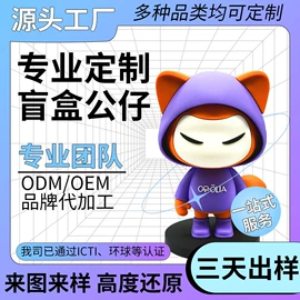 搪胶公仔;玩具加工定制;树脂工艺品