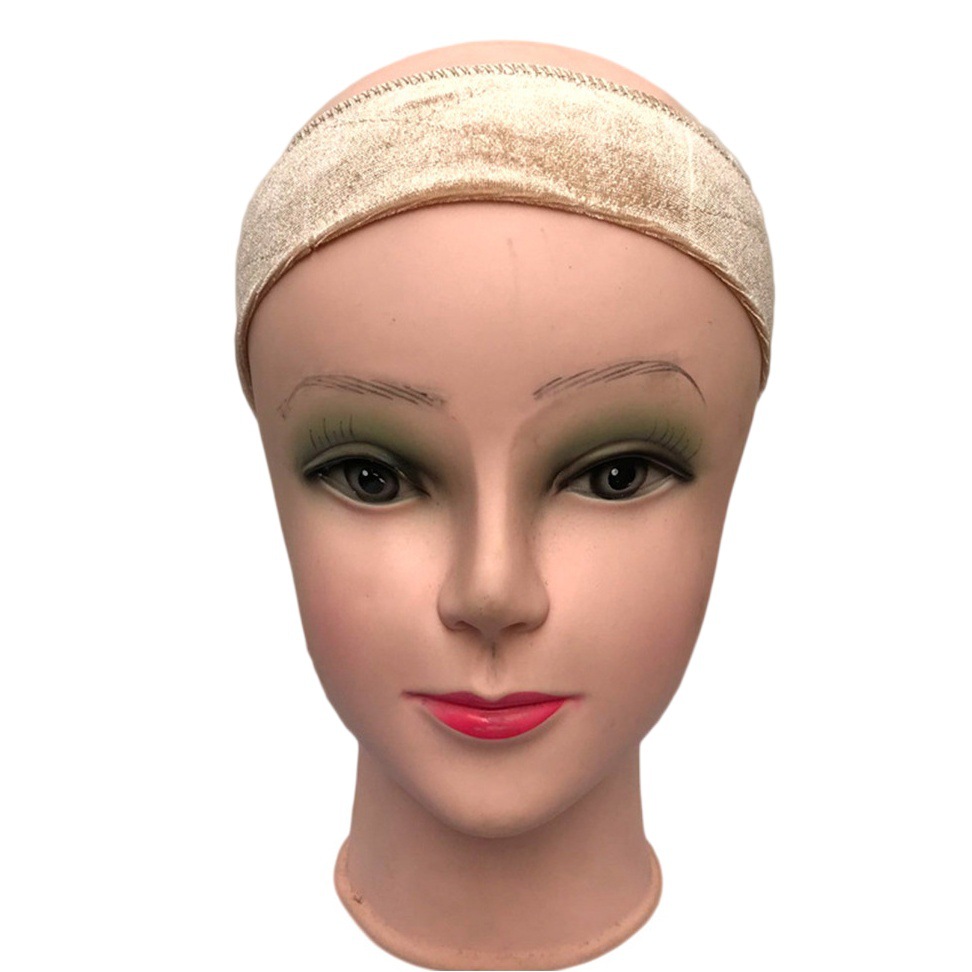 wig hair with velvet hair band wig strap wig strap