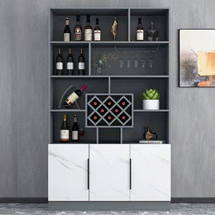 Wine Cabinet Living Room Wall Modern Minimalist Dining Room Cabinet Entrance Cabinet Partition Cabinet Sideboard Floor-Standing Large Custom Wholesale