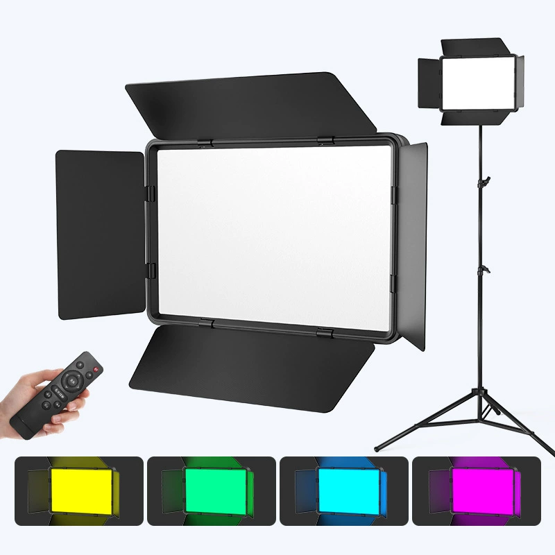 10-дюймовое RGB-Видео Освещение, микро-кино, ночная фотография, всегда Включенная светодиодным живым светом, студийная съемка