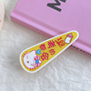 Brand hairpins, cartoon bangs, hair accessory, cute hairgrip